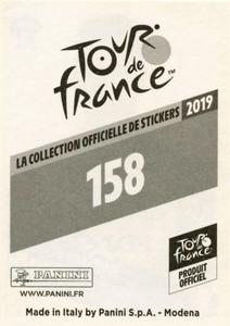 2019 Panini Tour de France #158 William Bonnet Back